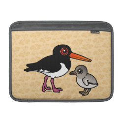 Pied Oystercatcher with chick Macbook Air Sleeve
