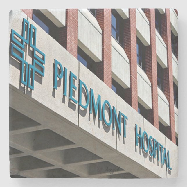 Piedmont Hospital Atlanta, Piedmont Hospital  Stone Coaster (Front)