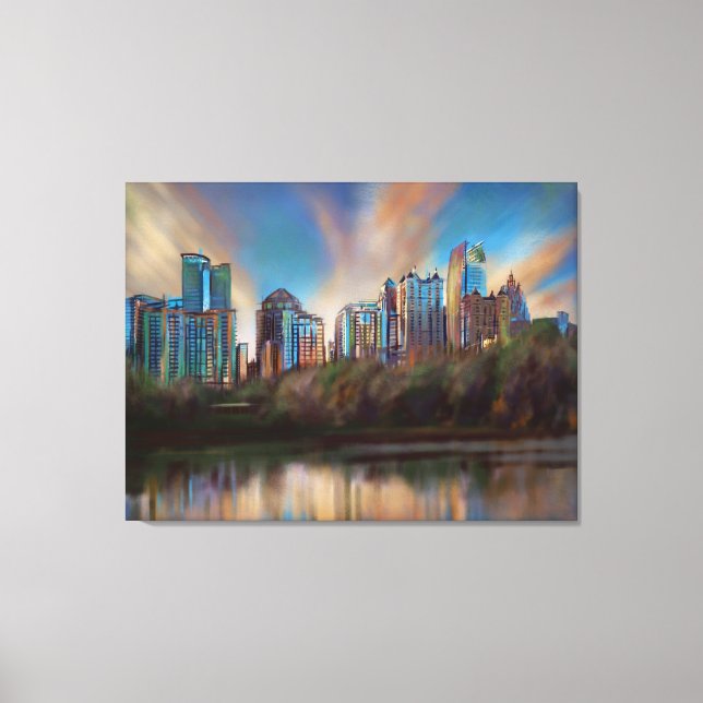Piedmont Park, Atlanta, Georgia - Canvas Print (Front)