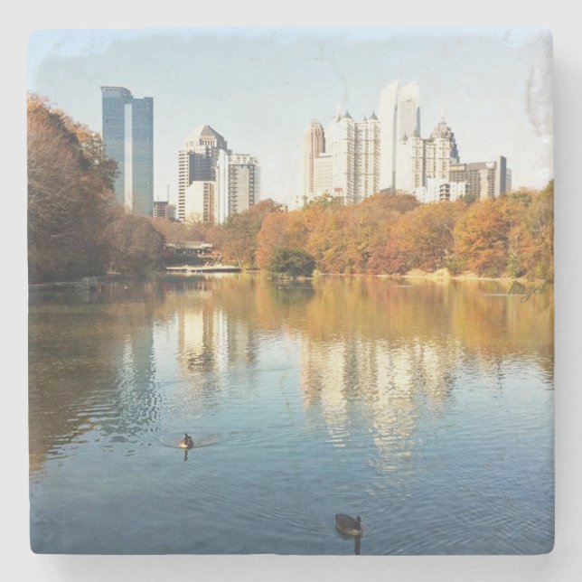 Piedmont Park Atlanta, Piedmont Park  Stone Coaster (Front)