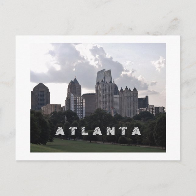 Piedmont Park Atlanta Postcard (Front)