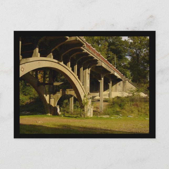 Piedmont Park Bridge Postcard (Front)