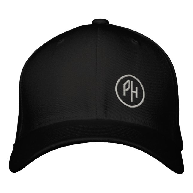 Piehouse Six Photography Hat! Embroidered Baseball Cap (Front)