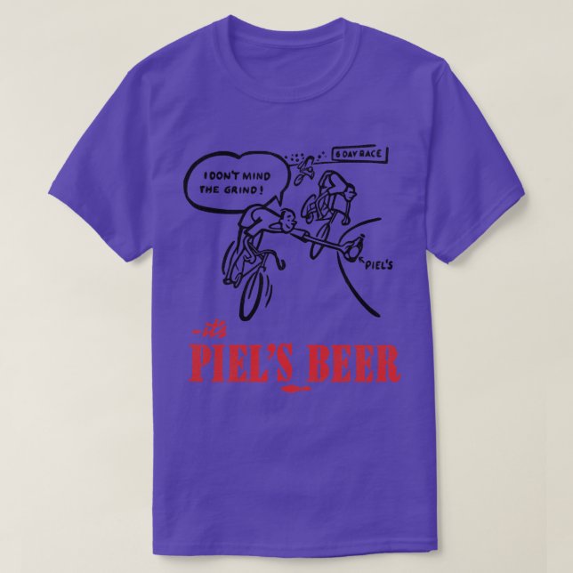 Piels Lager Retro Defunct Beer T-Shirt (Design Front)