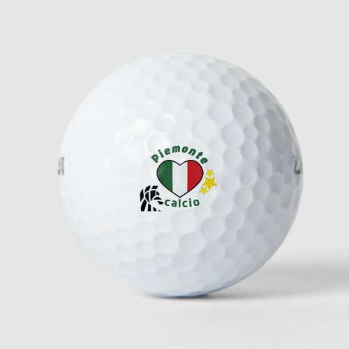Piemonte calcio T_shirt accessories stickers Golf Balls