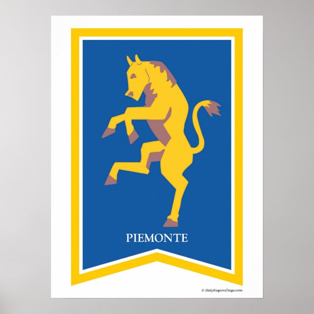 Piemonte Italy Poster (Front)