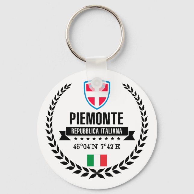 Piemonte Keychain (Front)