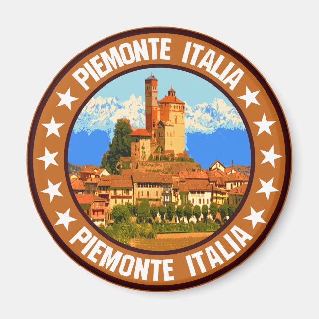 Piemonte                                           magnet (Front)