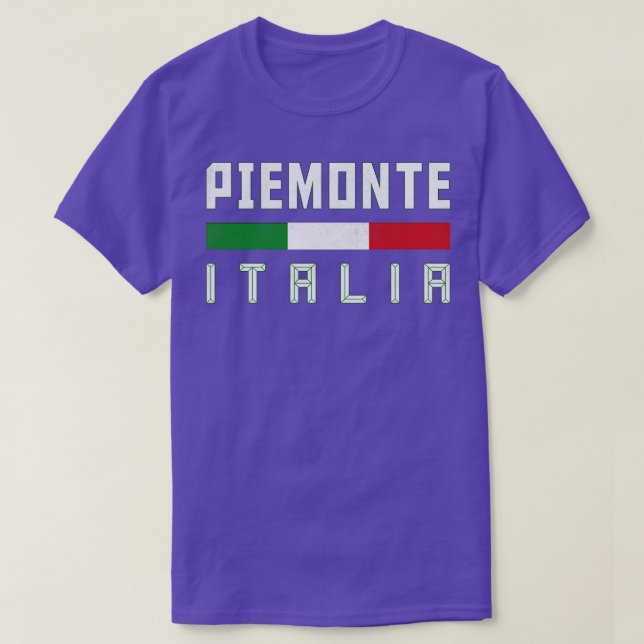 Piemonte Piedmont Italia T-Shirt (Design Front)
