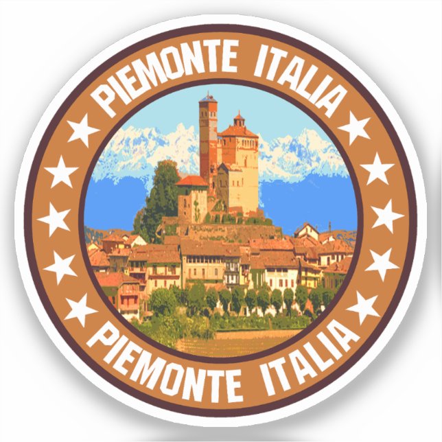 Piemonte                                           sticker (Front)