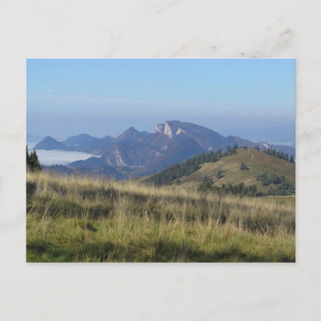 Pieniny Poland Postcard (Front)