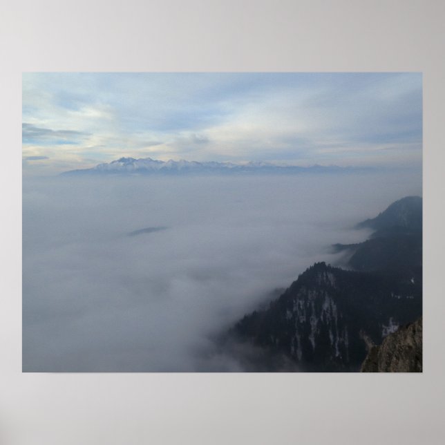 Pieniny view on Tatras Poster (Front)