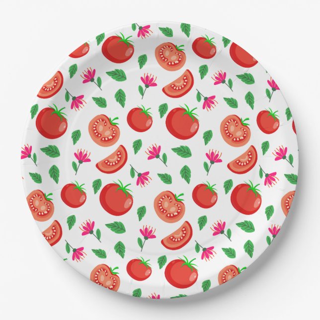 Piennolo Paper Plates (Front)