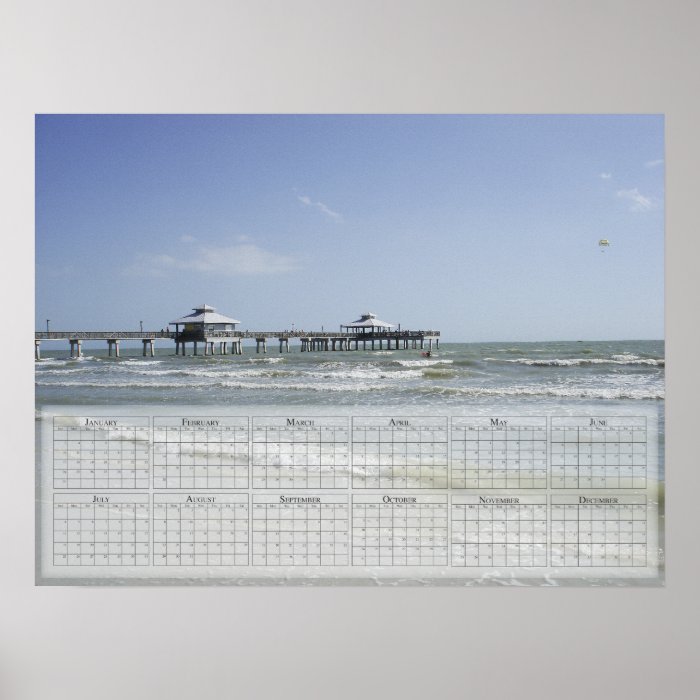 Pier 2010 Calendar Print