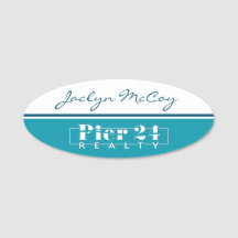 Pier 24 Realty Name Tag