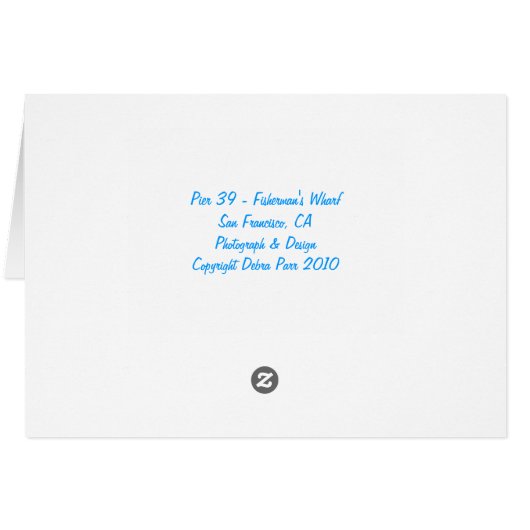 Pier 39 - Fisherman's Wharf (Back Horizontal)