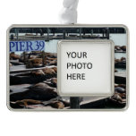 Pier 39 Sea Lions Christmas Ornament