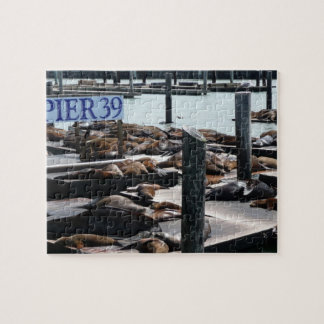 Pier 39 Sea Lions Jigsaw Puzzle