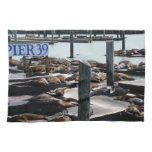 Pier 39 Sea Lions Kitchen Towel