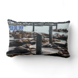 Pier 39 Sea Lions Lumbar Pillow
