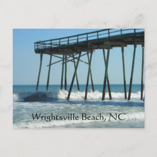 Pier and Waves Postcard