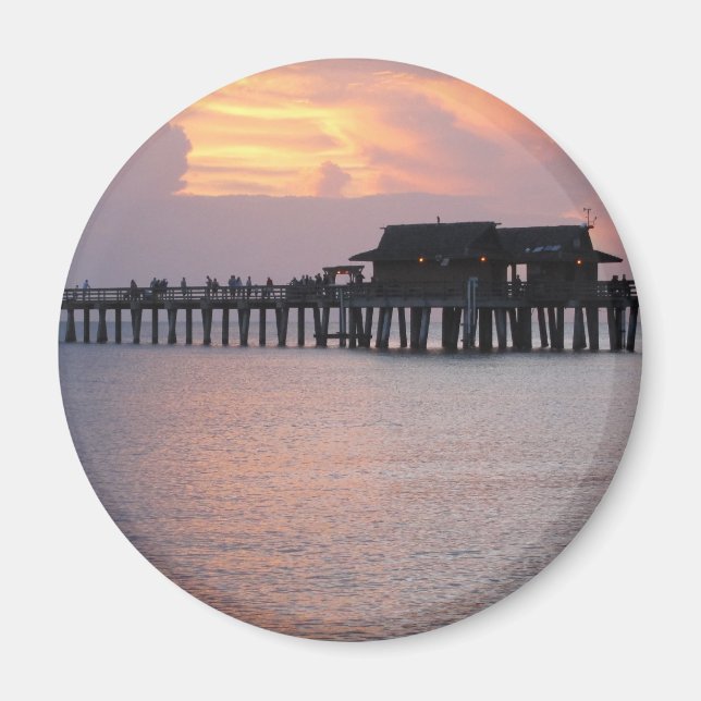pier at Naples Florida Magnet (Front)