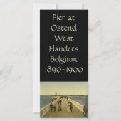 Pier at Ostend, West Flanders, Belgium (Back)