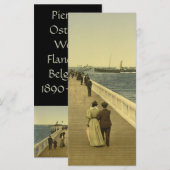 Pier at Ostend, West Flanders, Belgium (Front/Back)