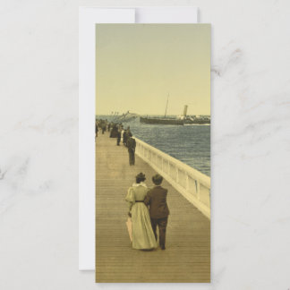 Pier at Ostend, West Flanders, Belgium