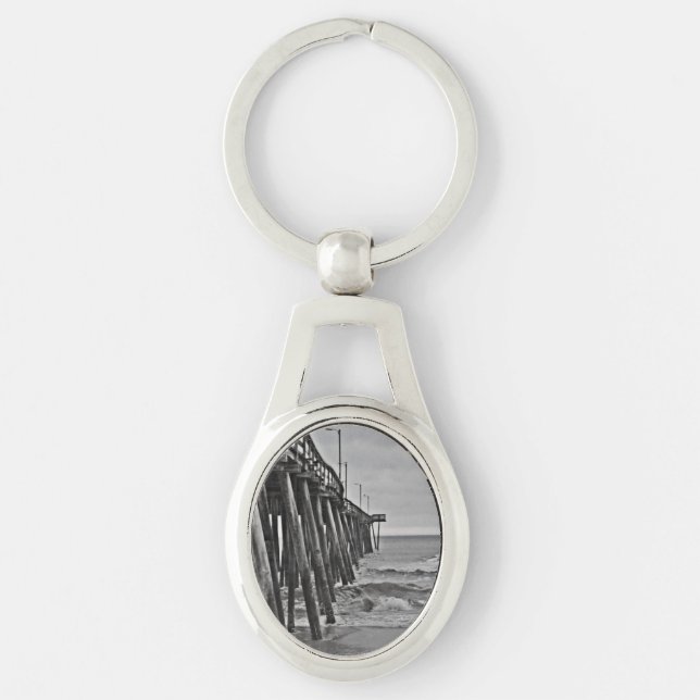 Pier by Shirley Taylor Keychain (Front)