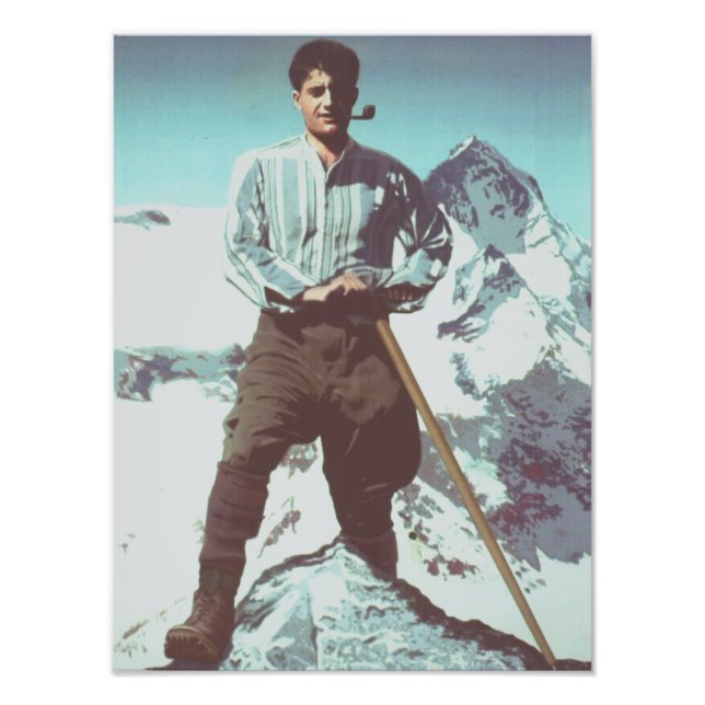 Pier Giorgio Frassati Mountaineer of the Spirit Photo Print (Front)