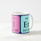 Pier periodic table name mug (Front Right)