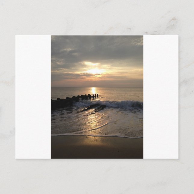 Pier sunrise postcard (Front)