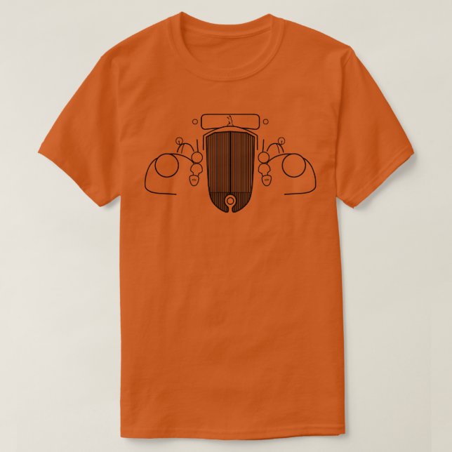 Pierce Arrow 1930s classic outline T-Shirt (Design Front)