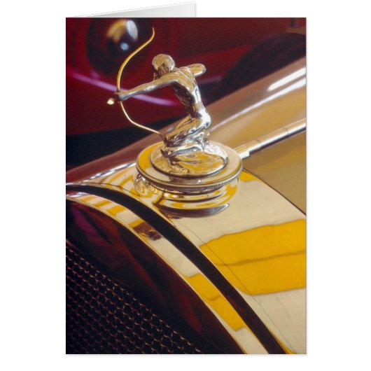 Pierce-Arrow archer radiator ornament Cards (Front)