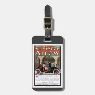 Pierce Arrow Motor Car Luggage Tag