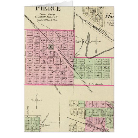 Pierce, Nebraska Cards (Front)