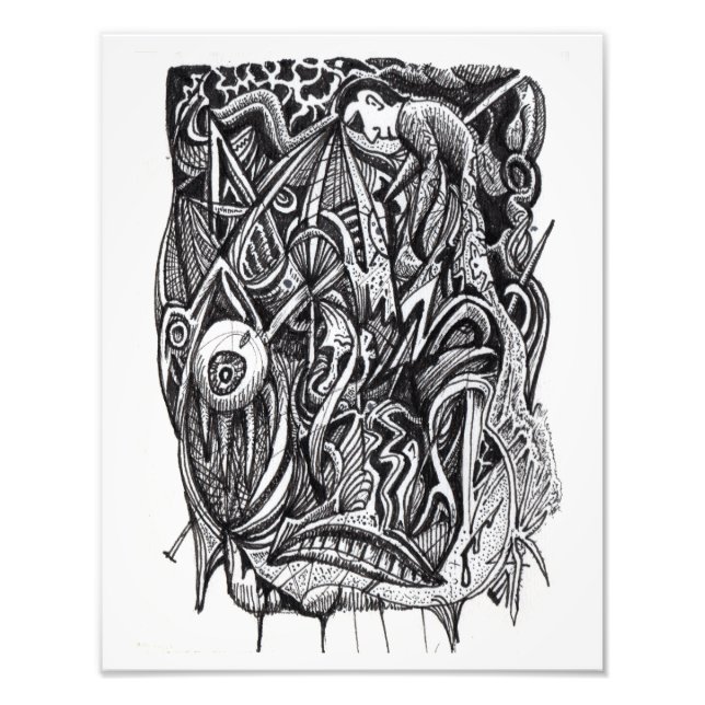 Pierced, by Brian Benson, photo print (Front)