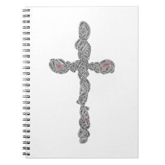 Pierced Cross Notebook