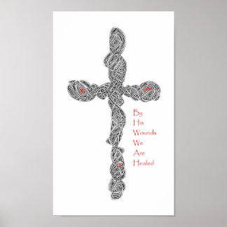 Pierced - Isaiah 53:5b Poster
