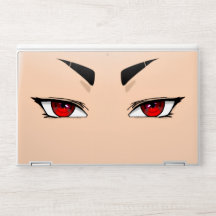 Piercing Red Anime Eye Art Laptop case