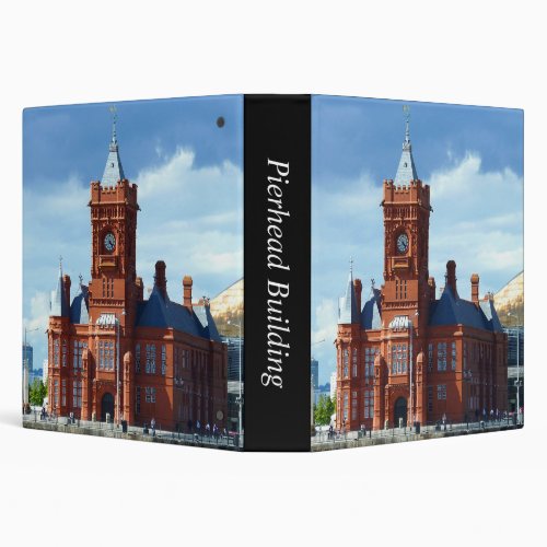 Pierhead Building Cardiff Wales 15in 3 Ring Binder