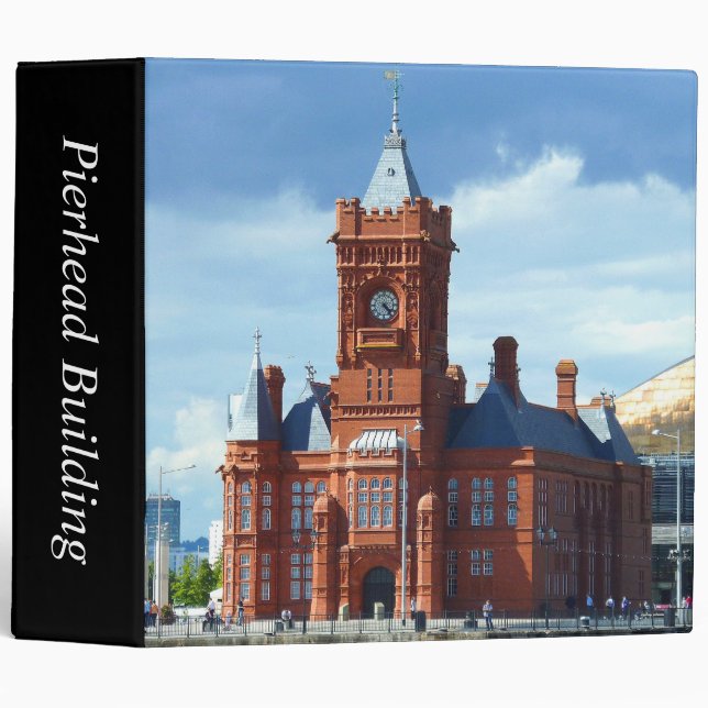 Pierhead Building, Cardiff, Wales (2.0in) Binder (Front/Spine)