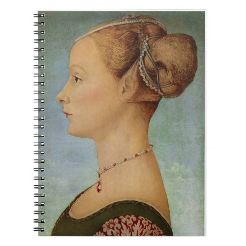 Piero del Pollaiuolo Portrait of a Young Woman Notebook