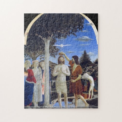 Piero Della Francesca _ Baptism of Christ puzzle