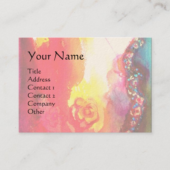 PIERO  /Music,Decor,Theater Artist Business Card (Front)