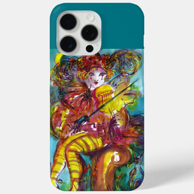 PIERO PLAYING VIOLIN / Venetian Carnival Night Case-Mate iPhone Case (Back)