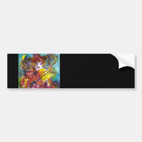 PIERO  Venetian Carnival Night Bumper Sticker