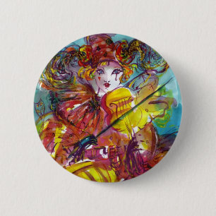 PIERO / Venetian Carnival Night Button