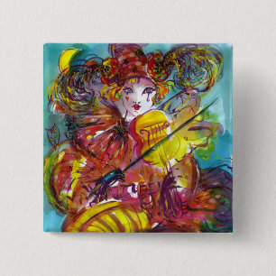 PIERO / Venetian Carnival Night Button